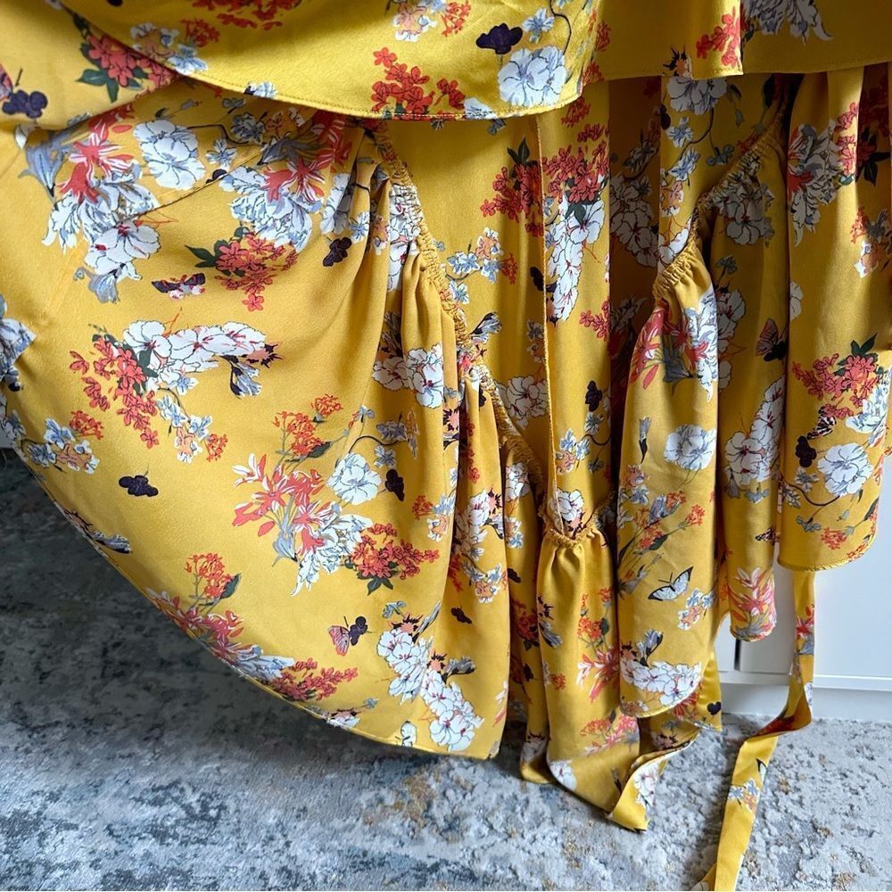 Bronx and Banco Narciss Midi Dress in Yellow - Picture 8 of 15